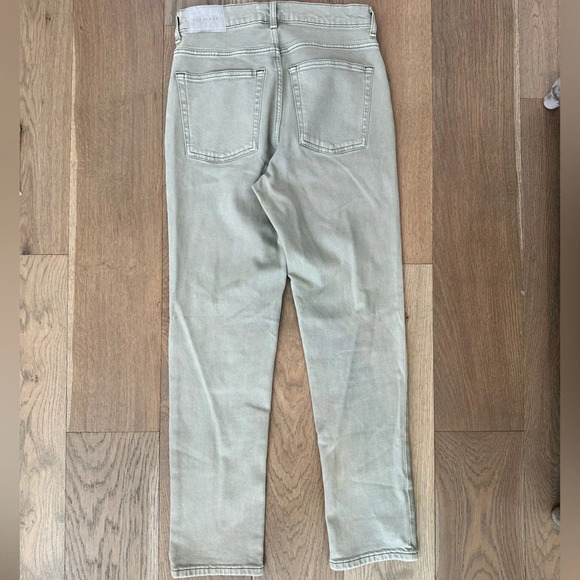 Everlane The Way High Jean Sage Green Size 27 Short - Picture 7 of 9